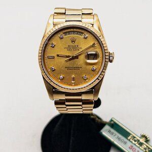 Rolex Day Date Mens Factory Watch With Rolex Tag